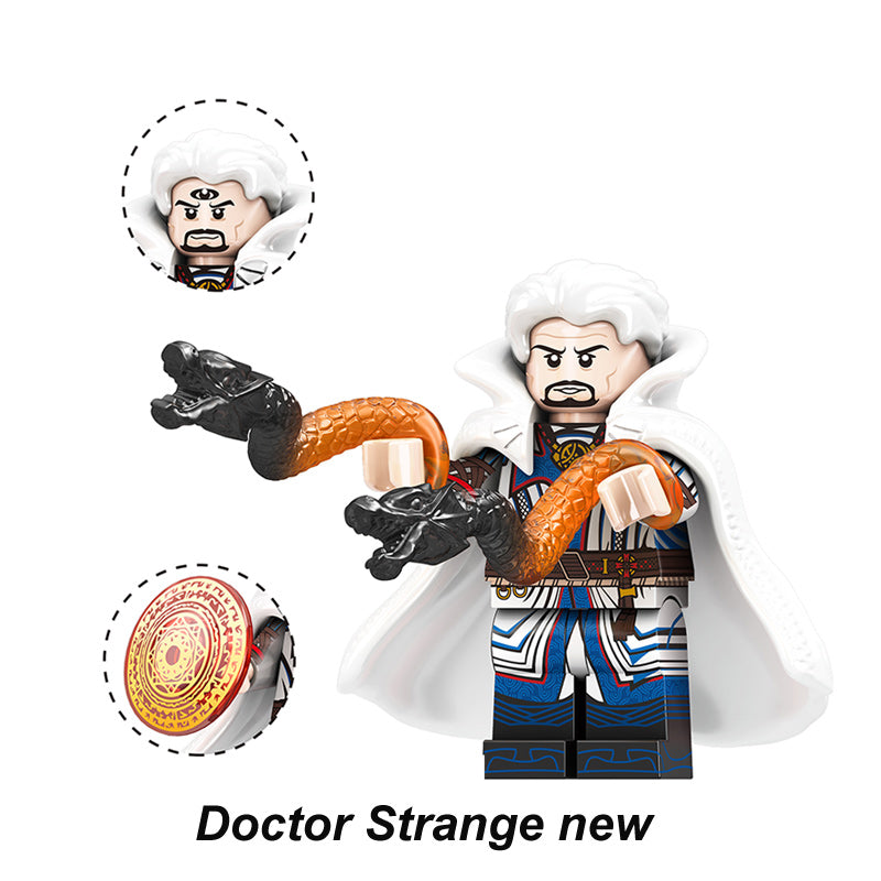 Marvel Doctor Strange, Lego-compatible Building Block Minifigures, 10 Pcs Collection