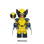Logan Wolverine Brown Suit Marvel LEGO-compatible minifigure | custom brick minifigures