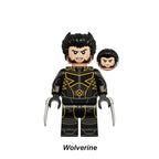 Logan Wolverine X-Force Classic LEGO-compatible minifigure | custom brick minifigures