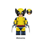 Logan Wolverine Maskless Custom LEGO-compatible minifigure | custom brick minifigures