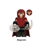 Magneto White Suit X-Force LEGO-compatible minifigure | custom brick minifigures