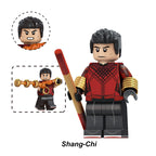 Marvel Moon Knight Shang Chi, Lego-compatible Building Block Minifigures, 10 Pcs Collection
