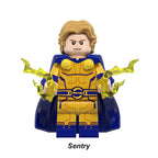 Marvel Thunderbolts Sentry, Lego-compatible Building Block Minifigures, 8 Pcs Collection