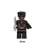 Blade the Daywalker Marvel Vault Custom LEGO-compatible minifigure | custom brick minifigures