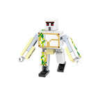 Minecraft Collection Series 5 8 Piece Custom Minifigure Set Zombie, Lego-compatible Building Block Minifigures