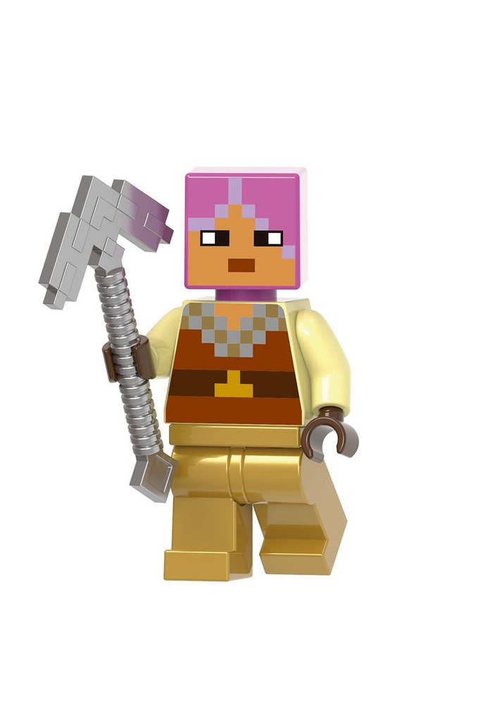 Minecraft Vindicator, Lego-compatible Building Block Minifigures, 8 Pcs Collection