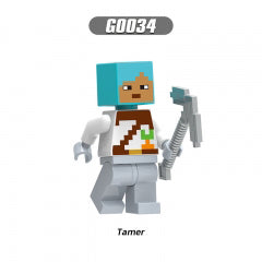 Minecraft Villager Tamer, Lego-compatible Building Block Minifigures, 8 Pcs Collection