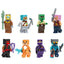 Minecraft Zombie Hunter Weapon Smith, Lego-compatible Building Block Minifigures, 8 Pcs Collection