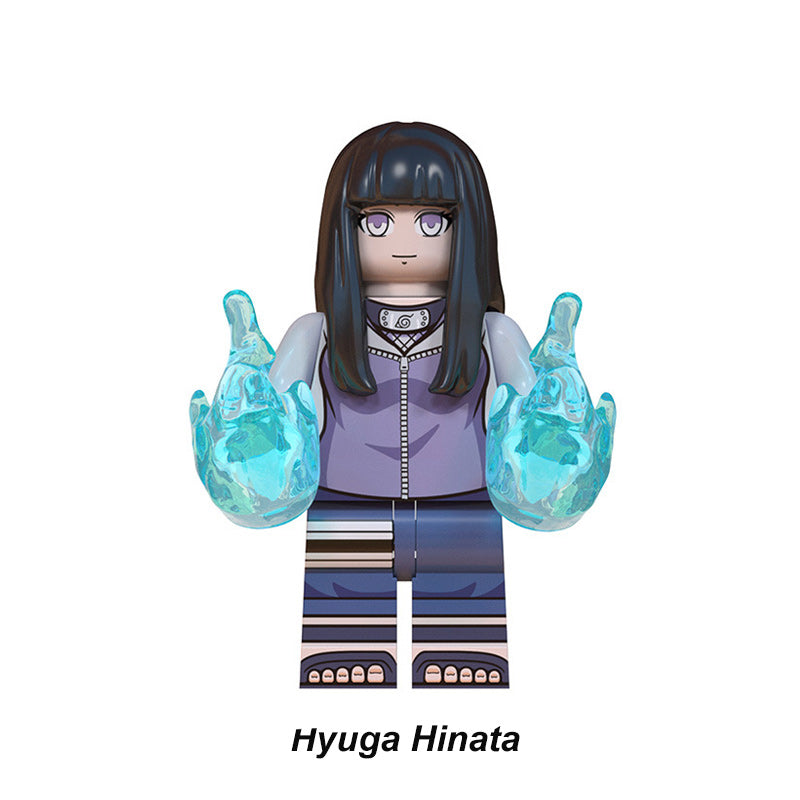 Hyuga Hinata Naruto Ninja LEGO-compatible minifigure | custom brick minifigures