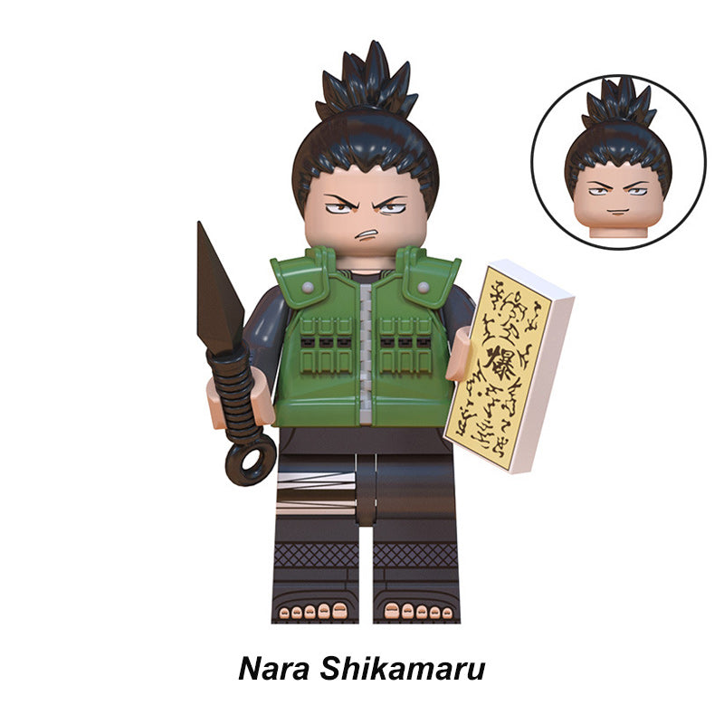 Nara Shikamaru Naruto Ninja LEGO-compatible minifigure | custom brick minifigures
