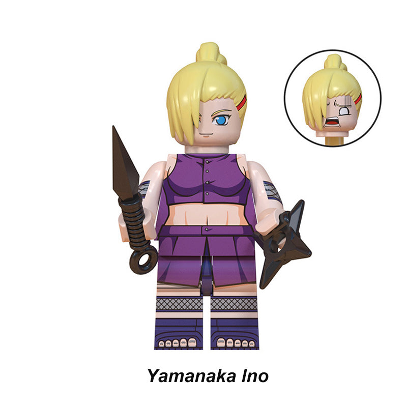 Yamanaka Ino Naruto Shippuden LEGO-compatible minifigure | custom brick minifigures