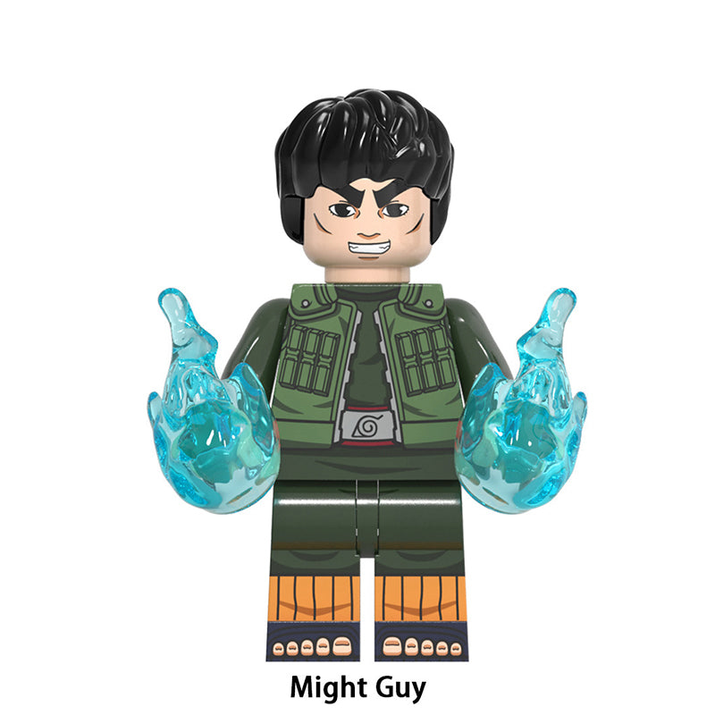Might Guy Naruto LEGO-compatible minifigure | custom brick minifigures
