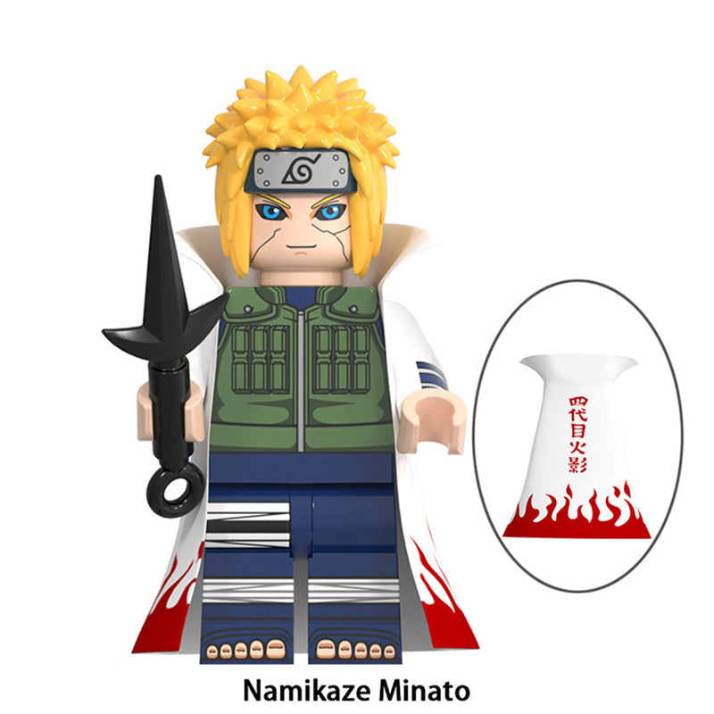 Minato Namikaze Naruto LEGO-compatible minifigure | custom brick minifigures