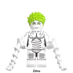 White Zetsu Naruto LEGO-compatible minifigure | custom brick minifigures