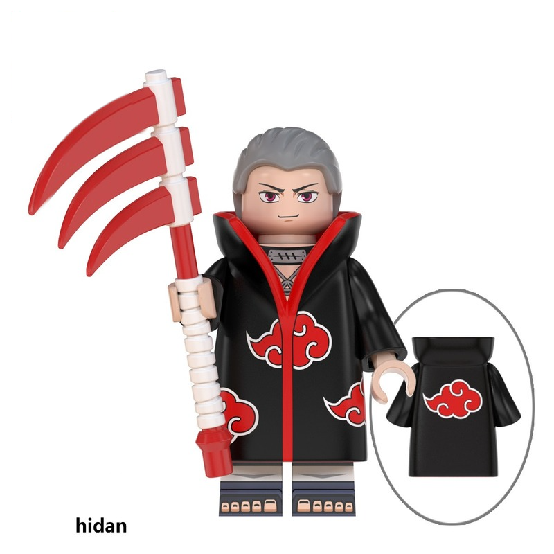 Hidan Naruto LEGO-compatible custom brick minifigure toy set 7
