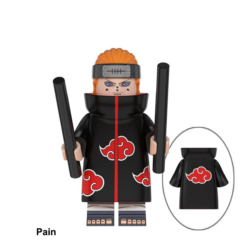 Pain Naruto LEGO-compatible brick minifigure toy set 7