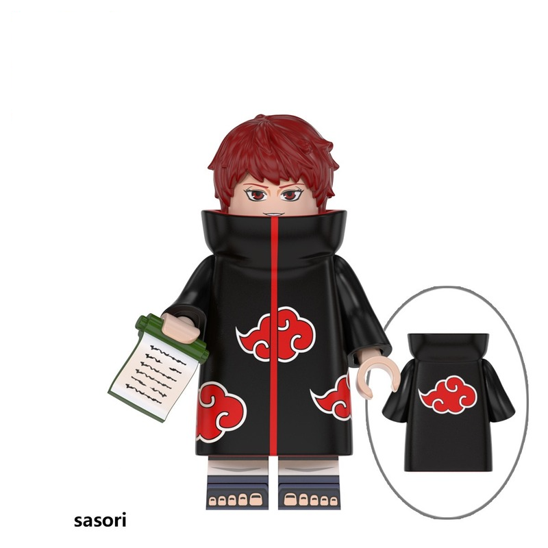 Sasori Naruto LEGO-compatible custom brick minifigure toy set 7