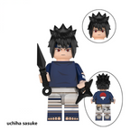 Uchiha Sasuke Naruto LEGO-compatible brick minifigure toy set 7
