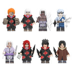 Naruto LEGO compatible brick minifigure toy set 1 ????? Jugo, Itachi, Sasuke, Kaguya, Mitsuki