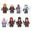Naruto LEGO compatible brick minifigure toy set 1 ????? Jugo, Itachi, Sasuke, Kaguya, Mitsuki