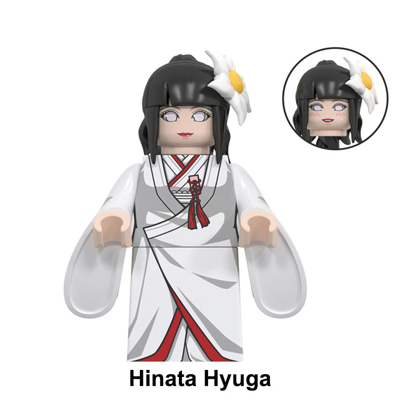 Hinata Hyuga wedding Naruto LEGO compatible brick minifigure custom toy set 4