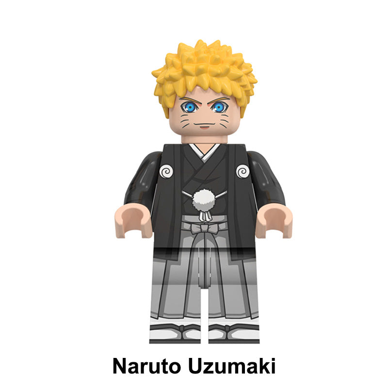 Naruto Uzumaki Wedding Brick Minifigure Set 4, Lego-compatible Building Block Minifigures