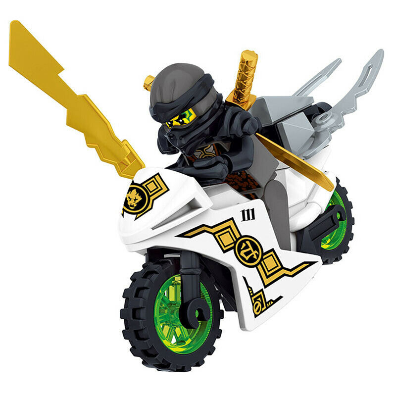 Digi Cole (Master of Earth) Ninjago LEGO-compatible minifigure | custom brick minifigures
