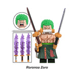 Roronoa Zoro One Piece LEGO-compatible brick minifigure