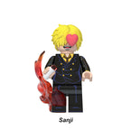 Sanji One Piece LEGO-compatible custom brick minifigure