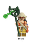 Usopp One Piece LEGO-compatible custom brick minifigure