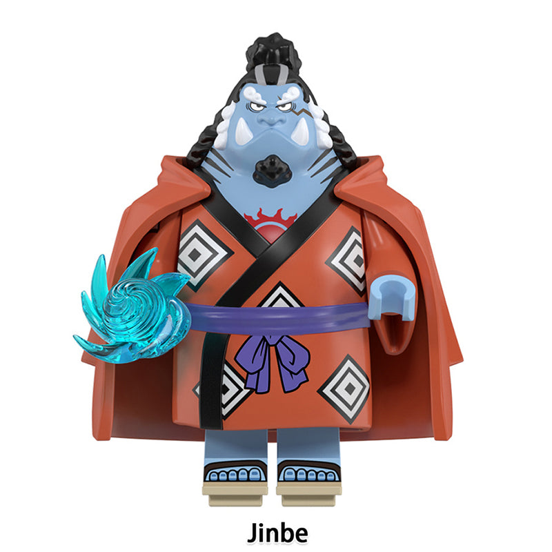 Jinbe Knight of the Sea One Piece LEGO-compatible minifigure | custom brick minifigures
