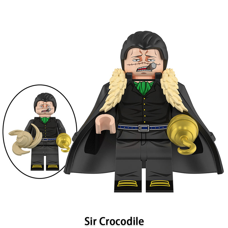 Sir Crocodile Baroque Works One Piece LEGO-compatible minifigure | custom brick minifigures