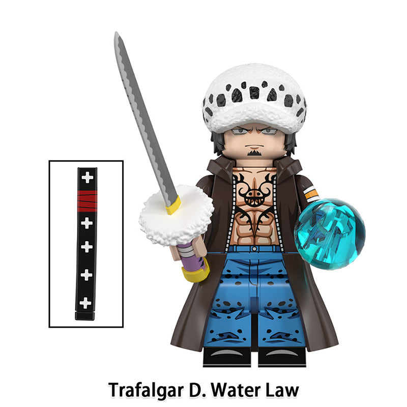 Trafalgar D. Water Law Heart Pirates LEGO-compatible minifigure | custom brick minifigures