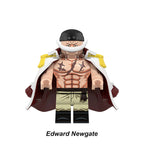 Edward Newgate Whitebeard Yonko One Piece LEGO-compatible minifigure | custom brick minifigures