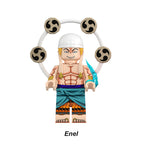 Enel God Eneru Skypiea One Piece LEGO-compatible minifigure | custom brick minifigures