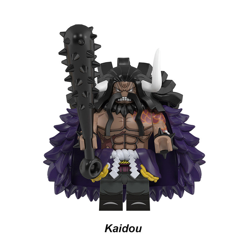 Kaidou King of the Beasts Yonko One Piece LEGO-compatible minifigure | custom brick minifigures