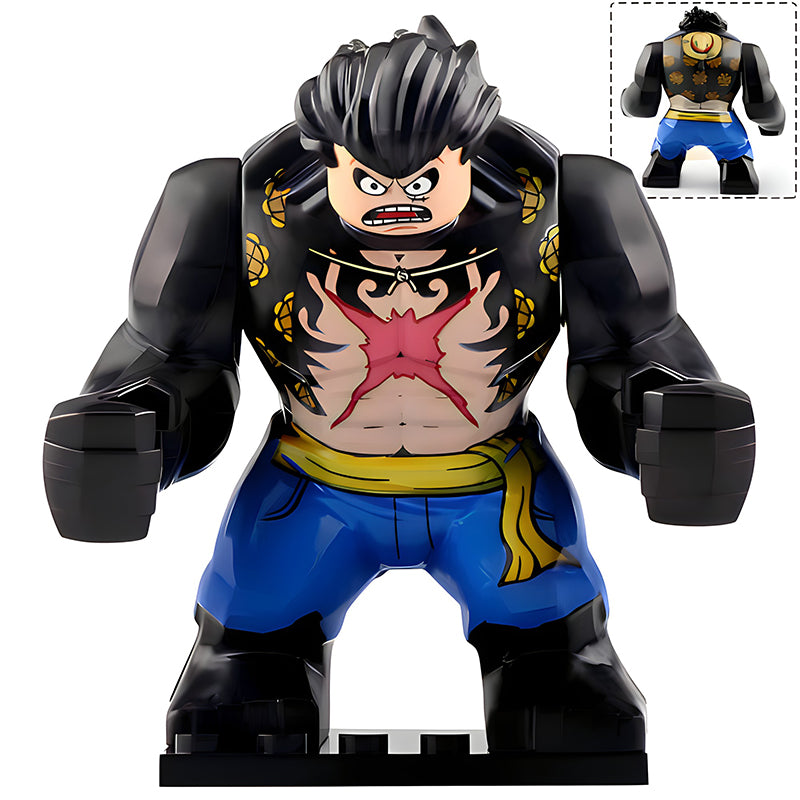 One Piece Blue Giant Luffy form Set 10 LEGO-compatible minifigure brick toy