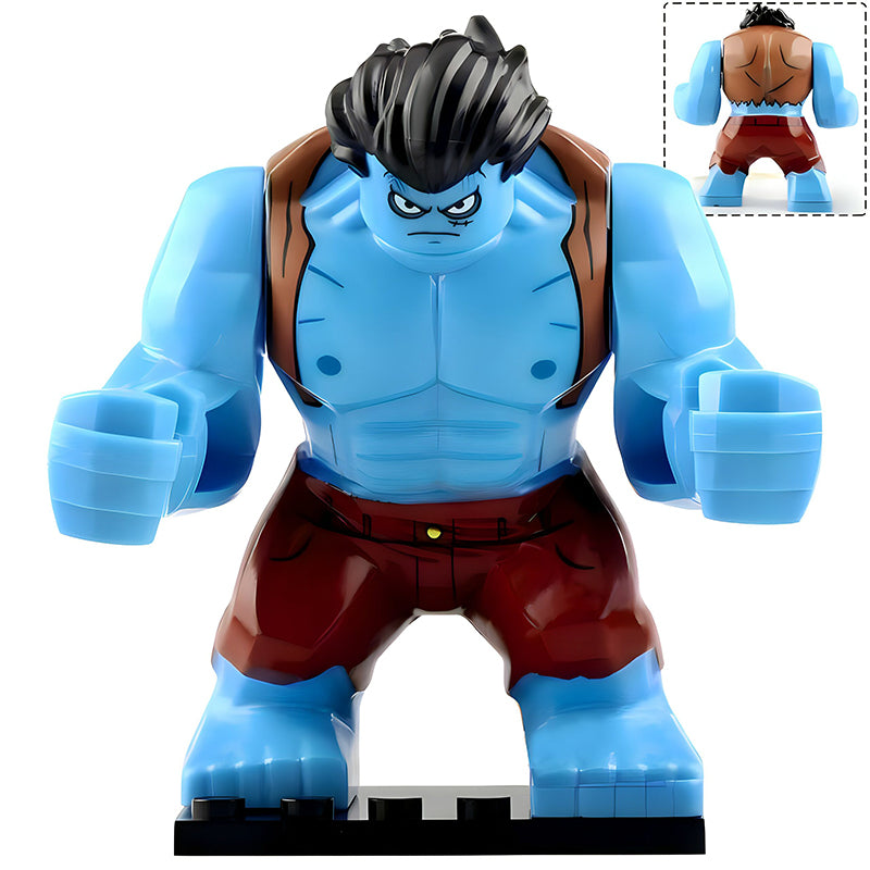 One Piece Luffy Gear 4 Nightmare Mode Set 10 LEGO-compatible minifigure brick toy