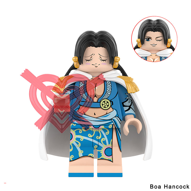 Boa Hancock One Piece Set 9 LEGO-compatible minifigure brick toy