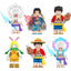 One Piece Set 9 LEGO-compatible custom anime brick minifigures collection