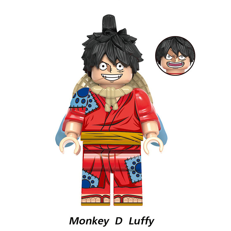 Monkey D. Luffy One Piece Set 11 LEGO-compatible minifigure brick toy