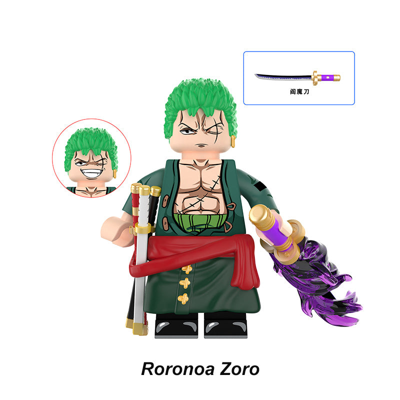 Perona One Piece Set 4 LEGO-compatible minifigure brick toy