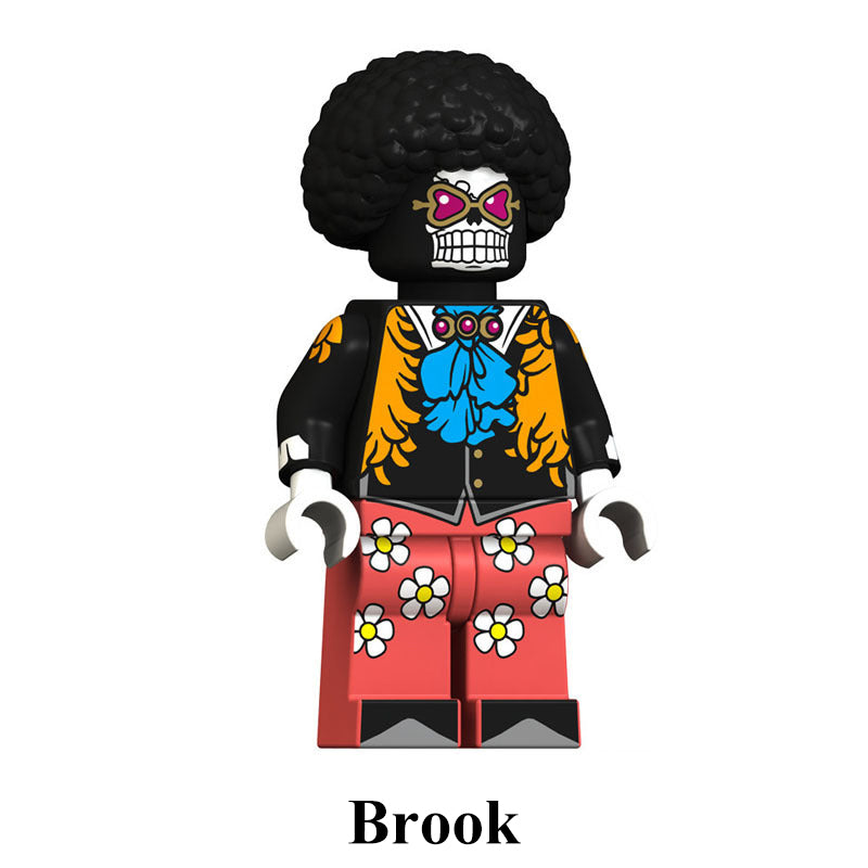 Brook One Piece LEGO-compatible custom brick minifigure toy