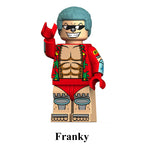 Franky One Piece LEGO-compatible custom brick minifigure