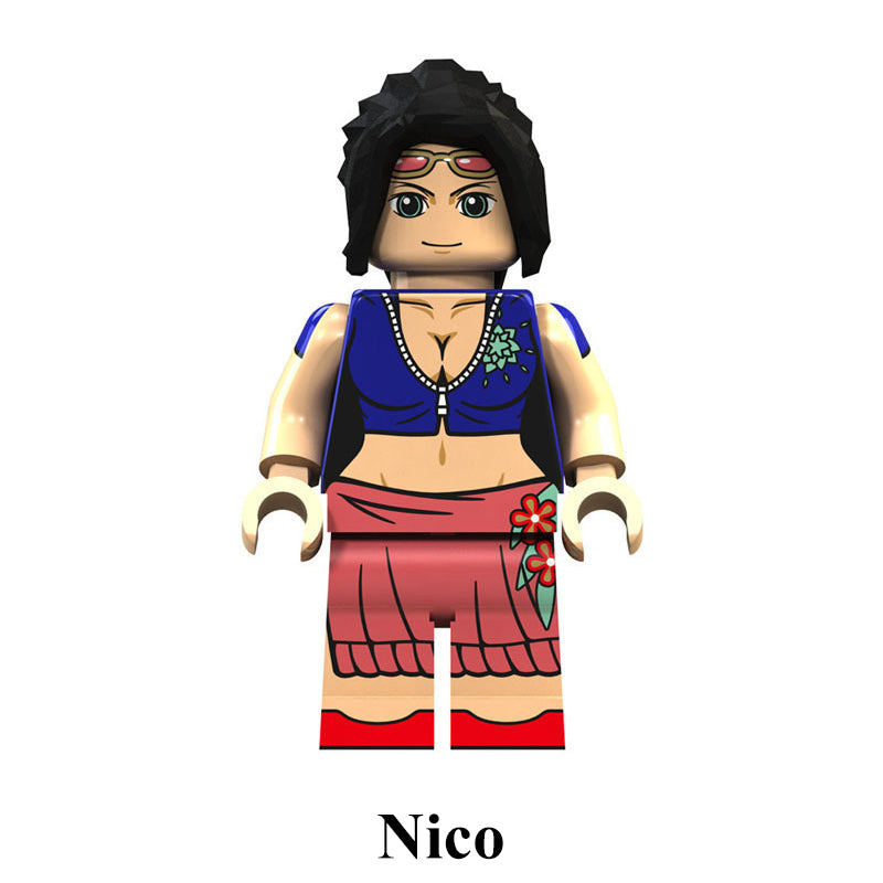 Nico Robin One Piece LEGO-compatible brick minifigure