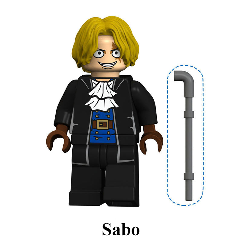 Sabo One Piece LEGO-compatible brick minifigure