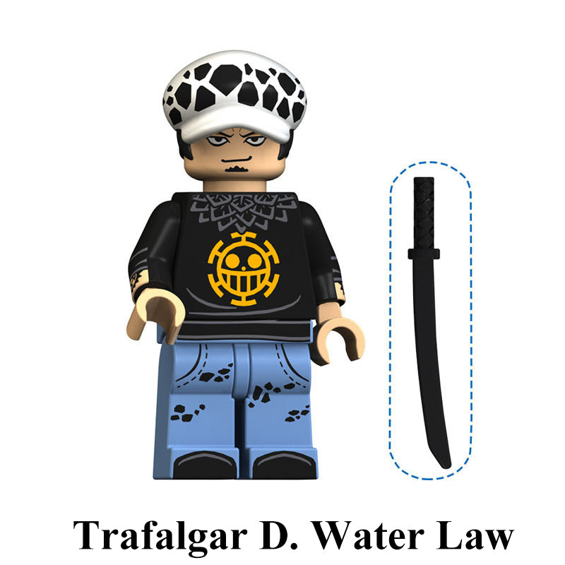 Trafalgar D. Water Law One Piece LEGO compatible minifigure