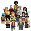 One Piece LEGO-compatible custom anime brick minifigures toy set 2