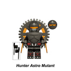 Skibidi Toilet Collection Series 15 4 Piece Custom Minifigure Set Hunter Astro Mutant, Lego-compatible Building Block Minifigures