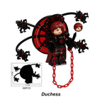 Skibidi Toilet Duchess Astro Titan, Lego-compatible Building Block Minifigures, 6 Pcs Collection